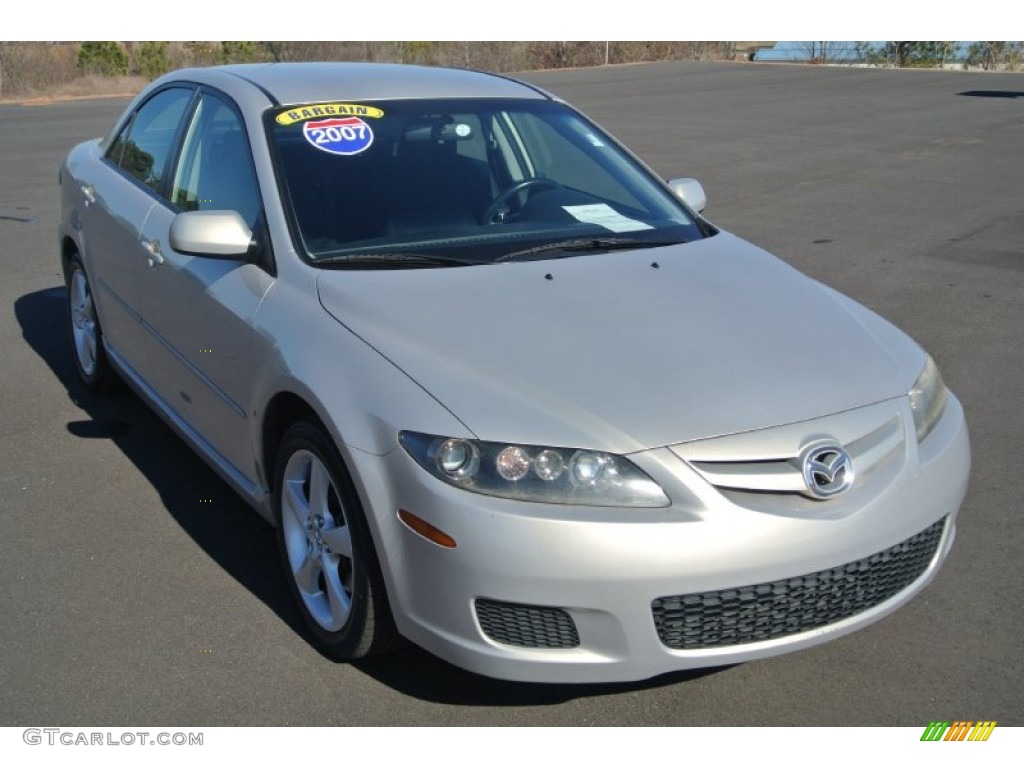 2007 MAZDA6 s Touring Sedan - Smokestone / Black photo #1