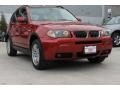 2006 Flamenco Red Metallic BMW X3 3.0i #90125409