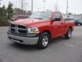 2012 Flame Red Dodge Ram 1500 ST Regular Cab  photo #13