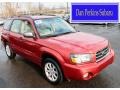 2005 Cayenne Red Pearl Subaru Forester 2.5 XS  photo #1