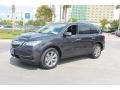 2014 Graphite Luster Metallic Acura MDX Advance  photo #3