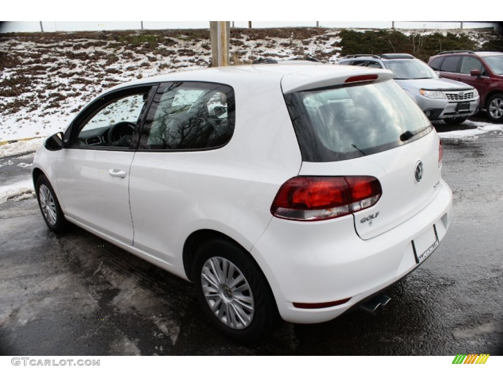 2010 Golf 2 Door - Candy White / Titan Black photo #10