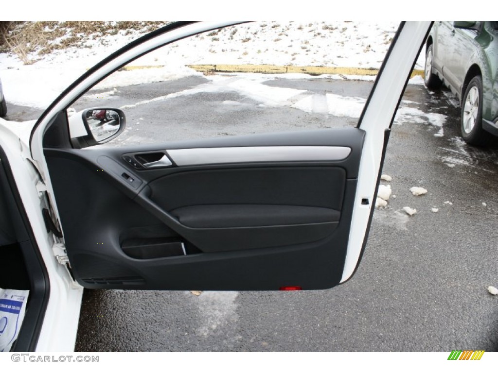 2010 Golf 2 Door - Candy White / Titan Black photo #16