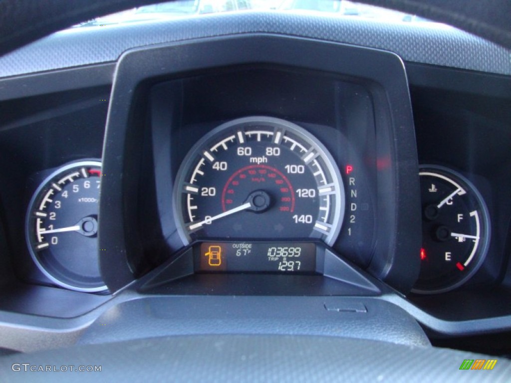 2009 Honda Ridgeline RTS Gauges Photo #90173887