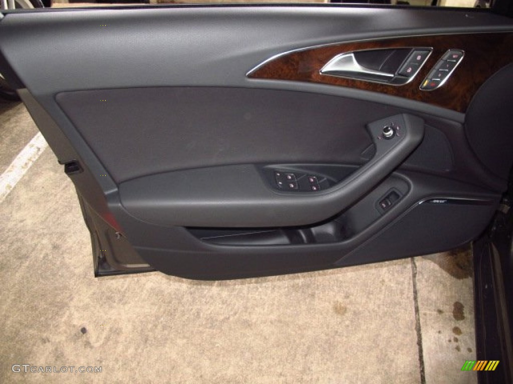 2014 A6 2.0T quattro Sedan - Dakota Gray Metallic / Black photo #10