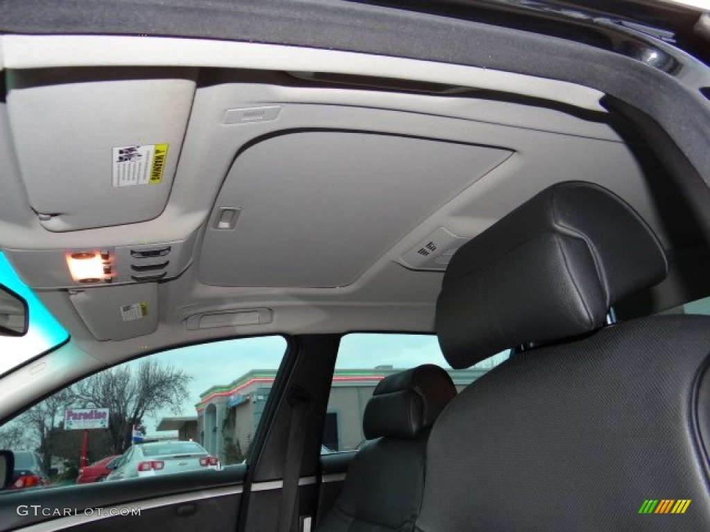 2008 7 Series 750Li Sedan - Azurite Black Metallic / Black photo #14
