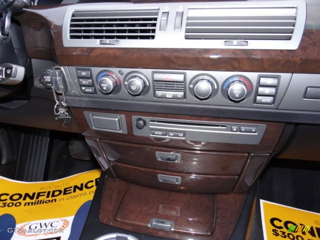2008 7 Series 750Li Sedan - Azurite Black Metallic / Black photo #20