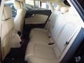 2014 Audi A7 Velvet Beige Interior Rear Seat Photo