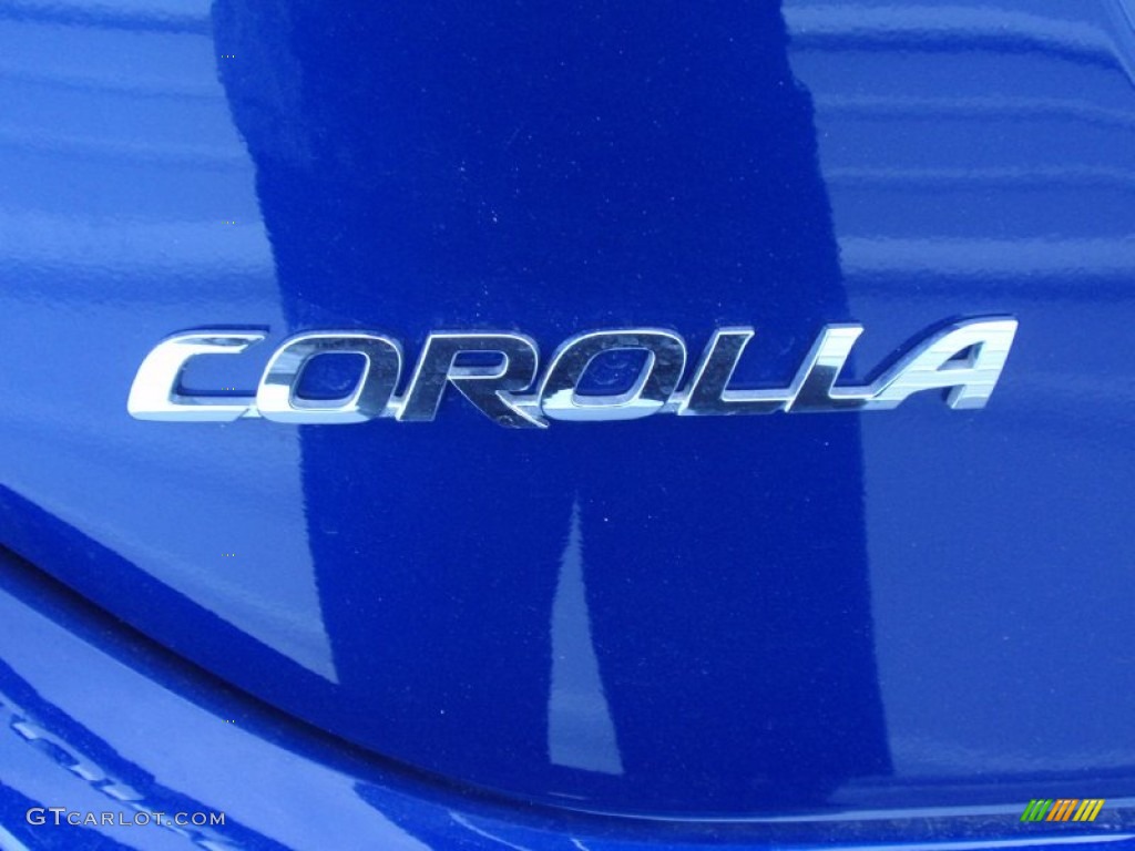 2014 Corolla S - Blue Crush Metallic / Steel Blue photo #14