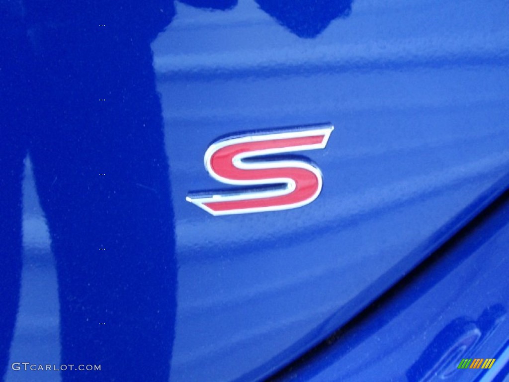 2014 Corolla S - Blue Crush Metallic / Steel Blue photo #15
