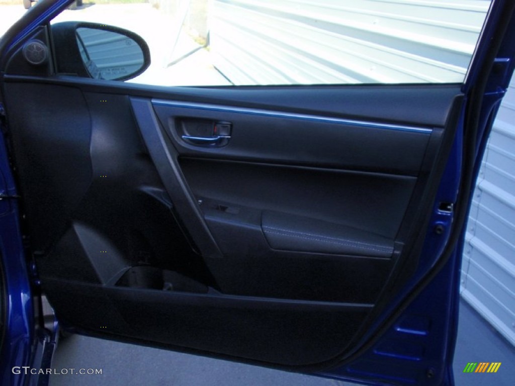 2014 Corolla S - Blue Crush Metallic / Steel Blue photo #17