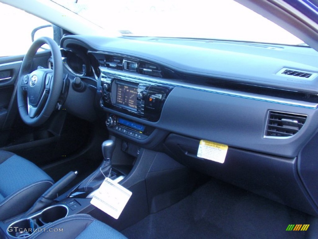 2014 Corolla S - Blue Crush Metallic / Steel Blue photo #18