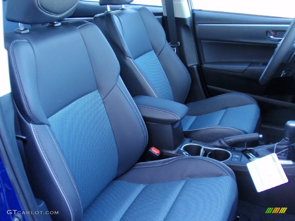 2014 Corolla S - Blue Crush Metallic / Steel Blue photo #19