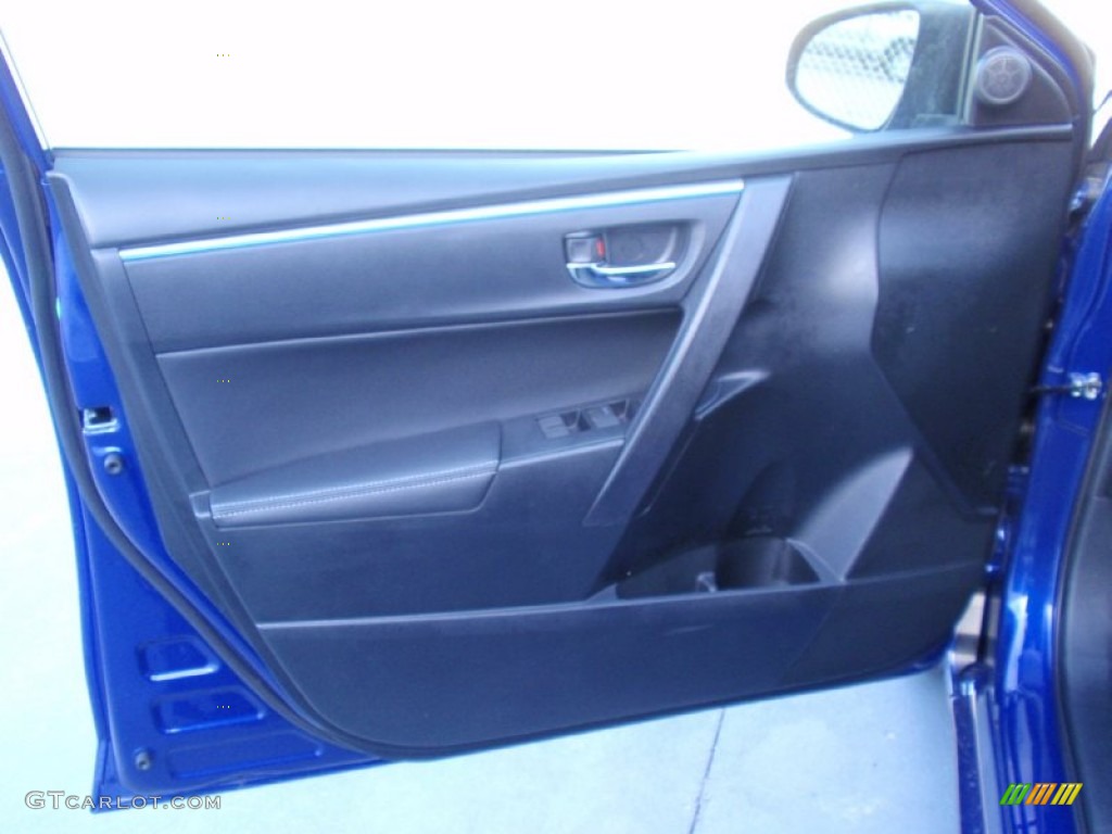 2014 Corolla S - Blue Crush Metallic / Steel Blue photo #23