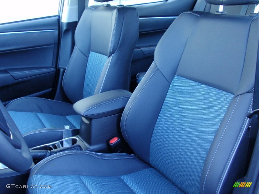 2014 Corolla S - Blue Crush Metallic / Steel Blue photo #26