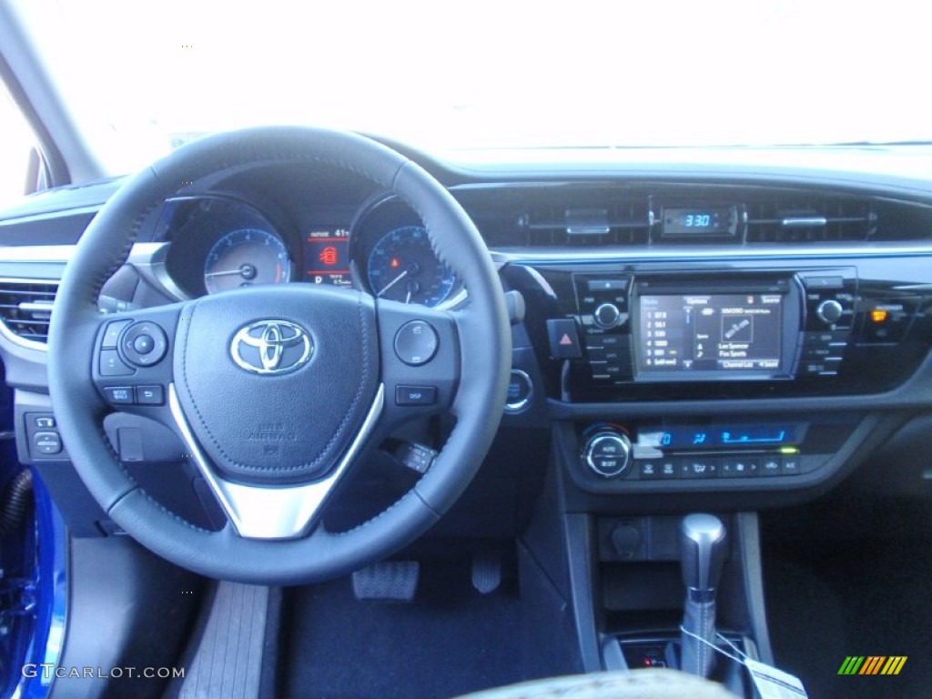 2014 Corolla S - Blue Crush Metallic / Steel Blue photo #29