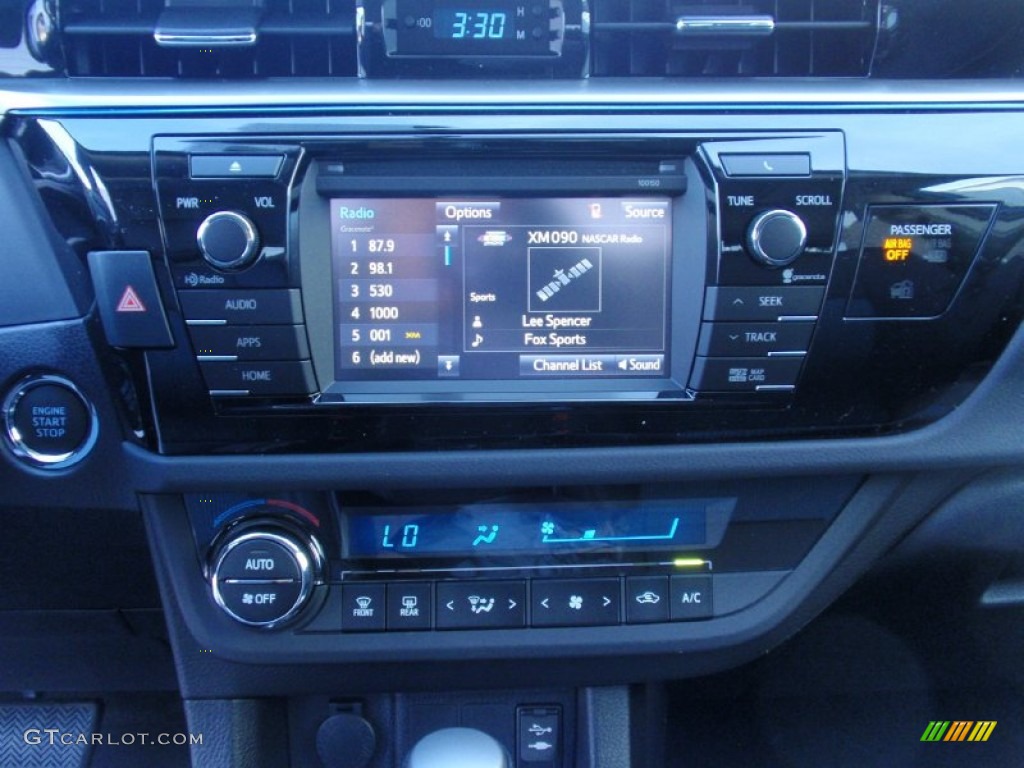 2014 Corolla S - Blue Crush Metallic / Steel Blue photo #30