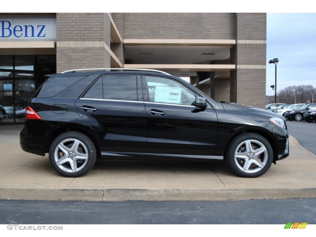Black 2014 Mercedes-Benz ML 350 4Matic Exterior Photo #90177256