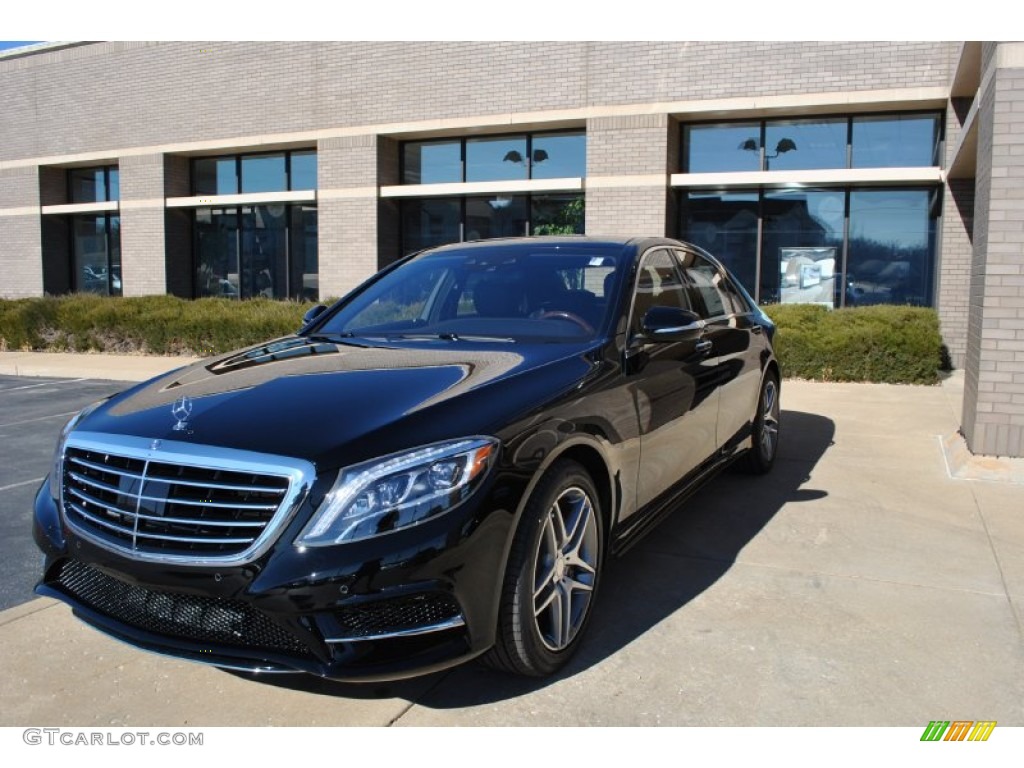 Black 2014 Mercedes-Benz S 550 4MATIC Sedan Exterior Photo #90177652