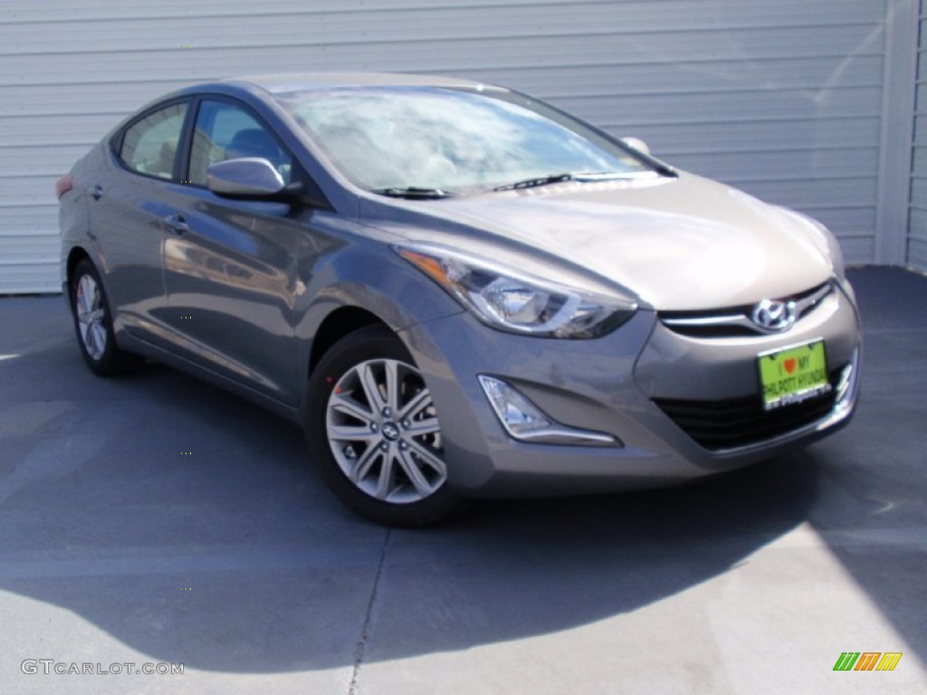 2014 Elantra SE Sedan - Gray / Gray photo #2