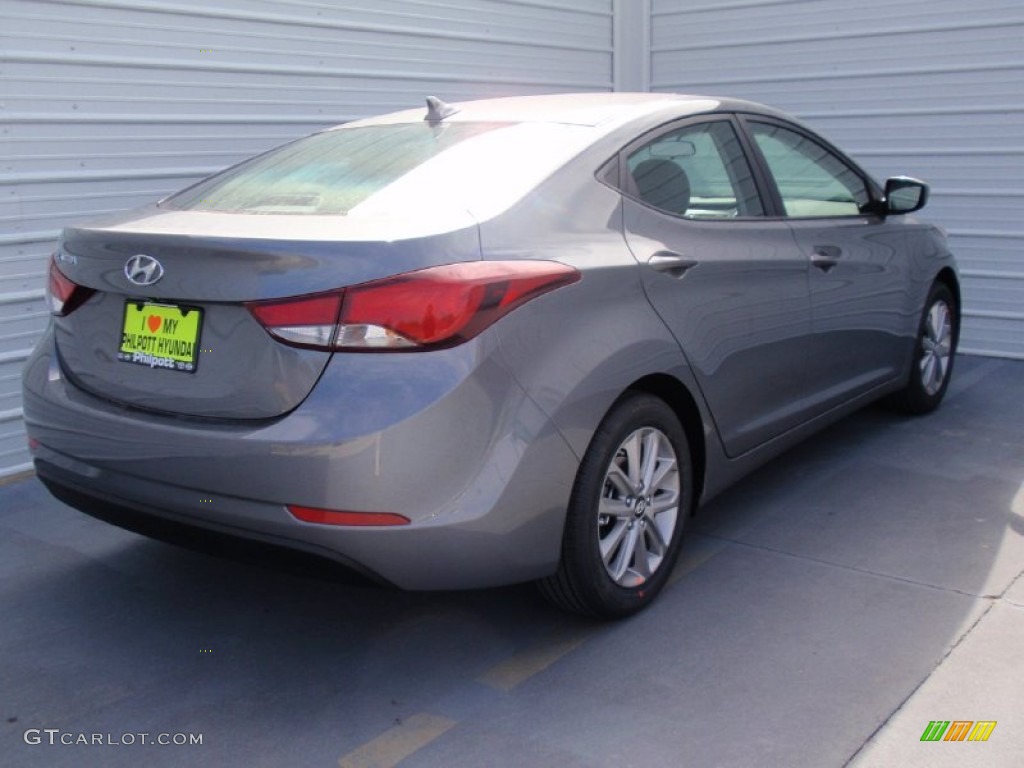 2014 Elantra SE Sedan - Gray / Gray photo #4