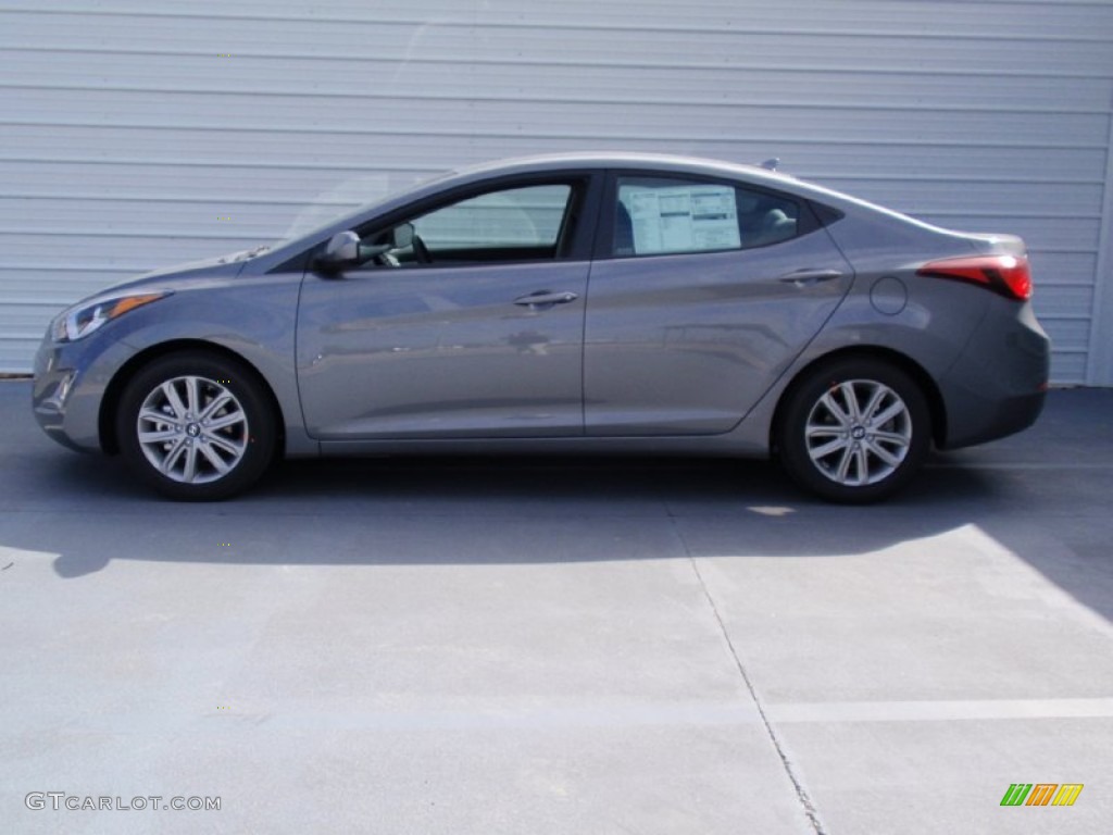 2014 Elantra SE Sedan - Gray / Gray photo #6