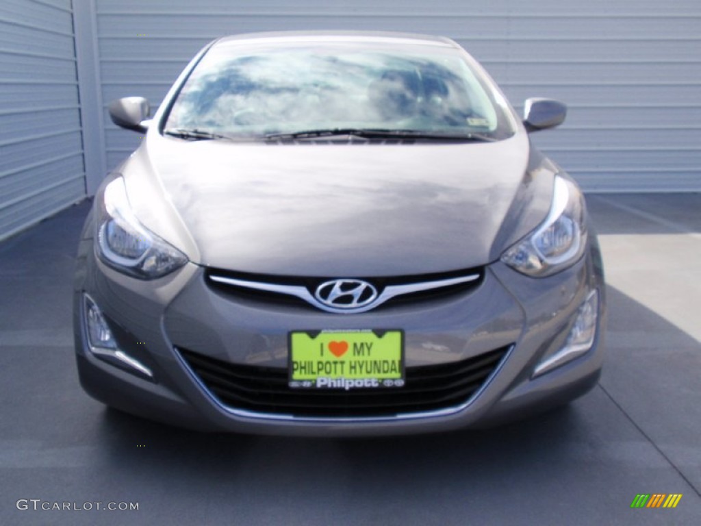 2014 Elantra SE Sedan - Gray / Gray photo #8