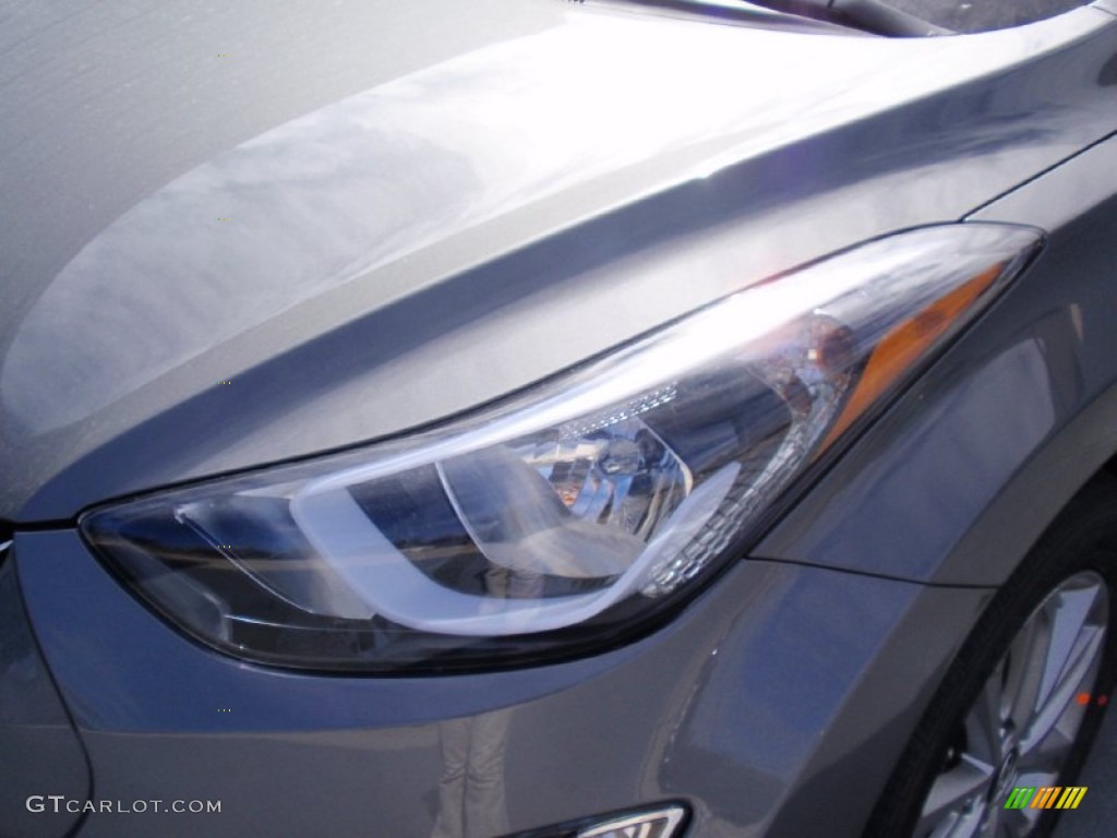 2014 Elantra SE Sedan - Gray / Gray photo #9