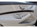 Silk Beige/Espresso Brown 2014 Mercedes-Benz S 550 Sedan Door Panel