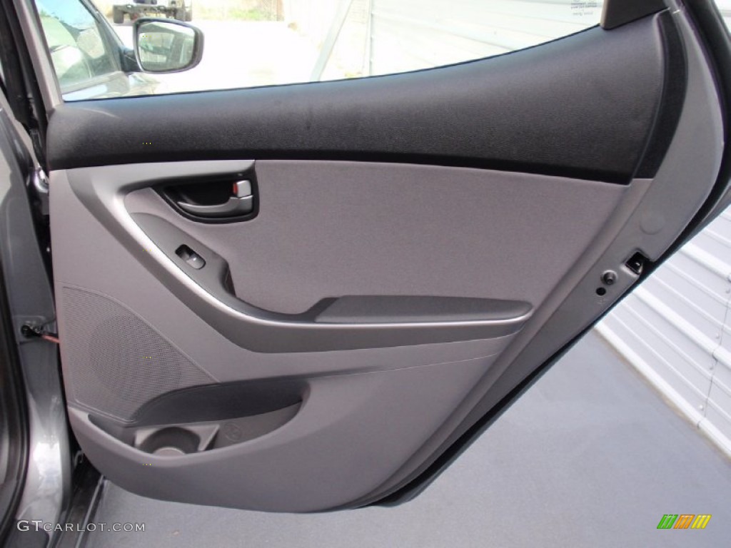 2014 Elantra SE Sedan - Gray / Gray photo #19