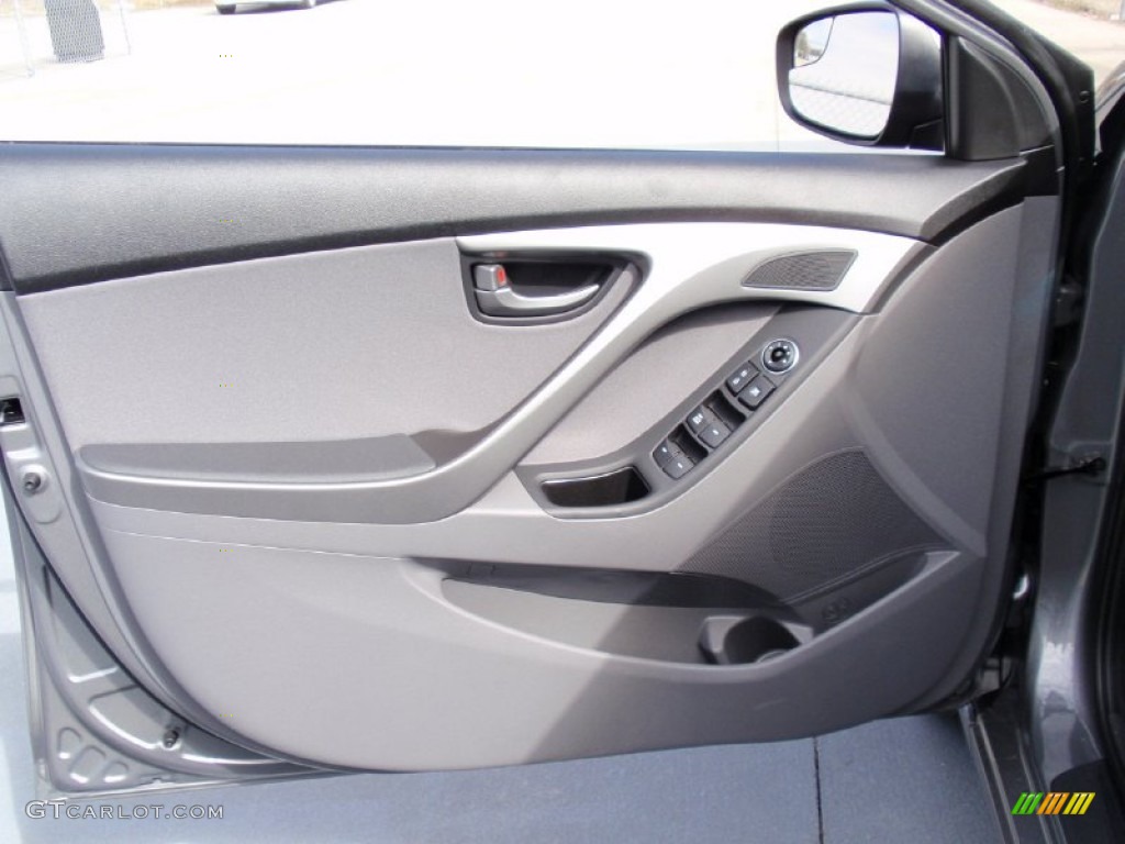 2014 Elantra SE Sedan - Gray / Gray photo #22