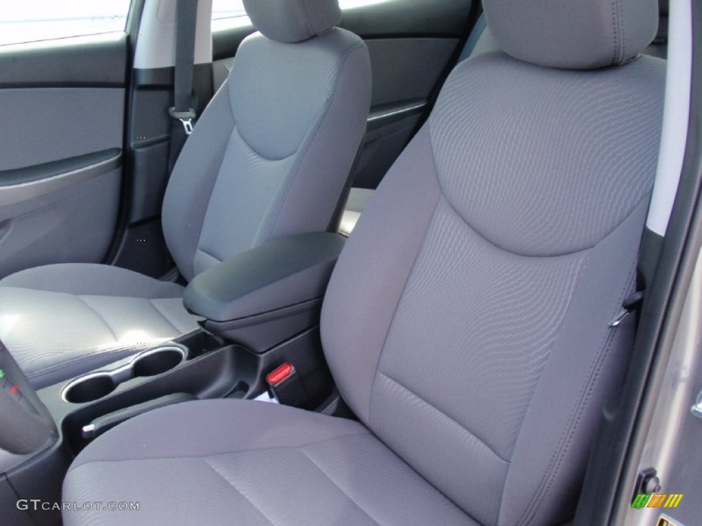 2014 Elantra SE Sedan - Gray / Gray photo #25