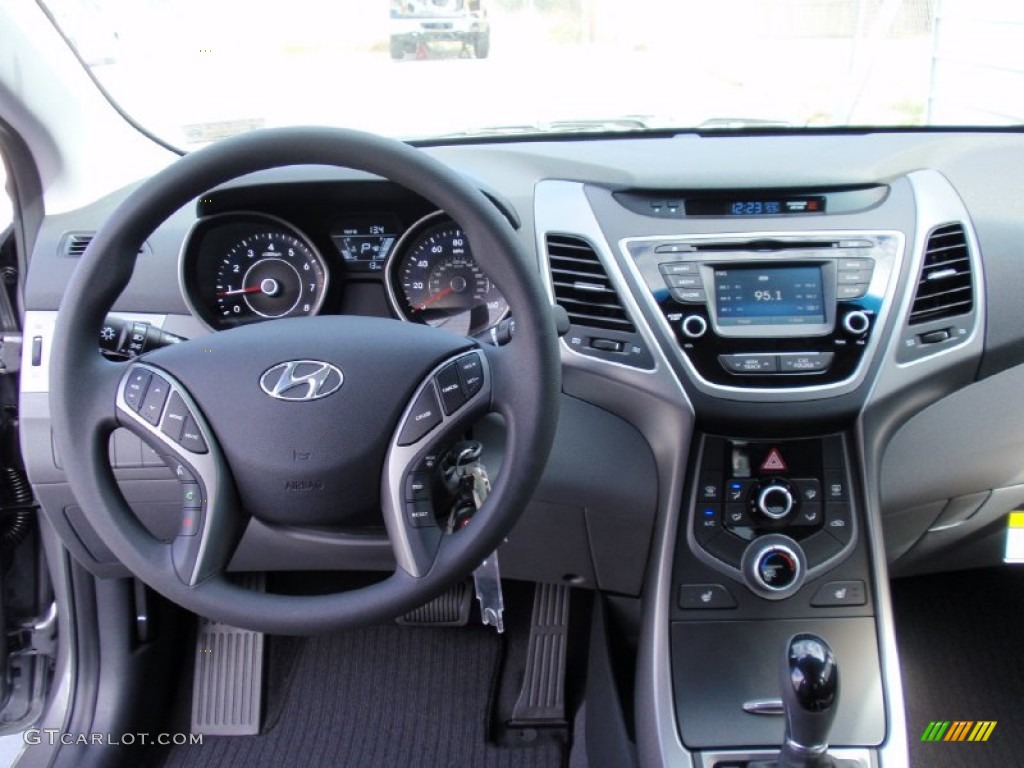 2014 Elantra SE Sedan - Gray / Gray photo #27