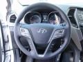 2014 Hyundai Santa Fe Sport Gray Interior Steering Wheel Photo