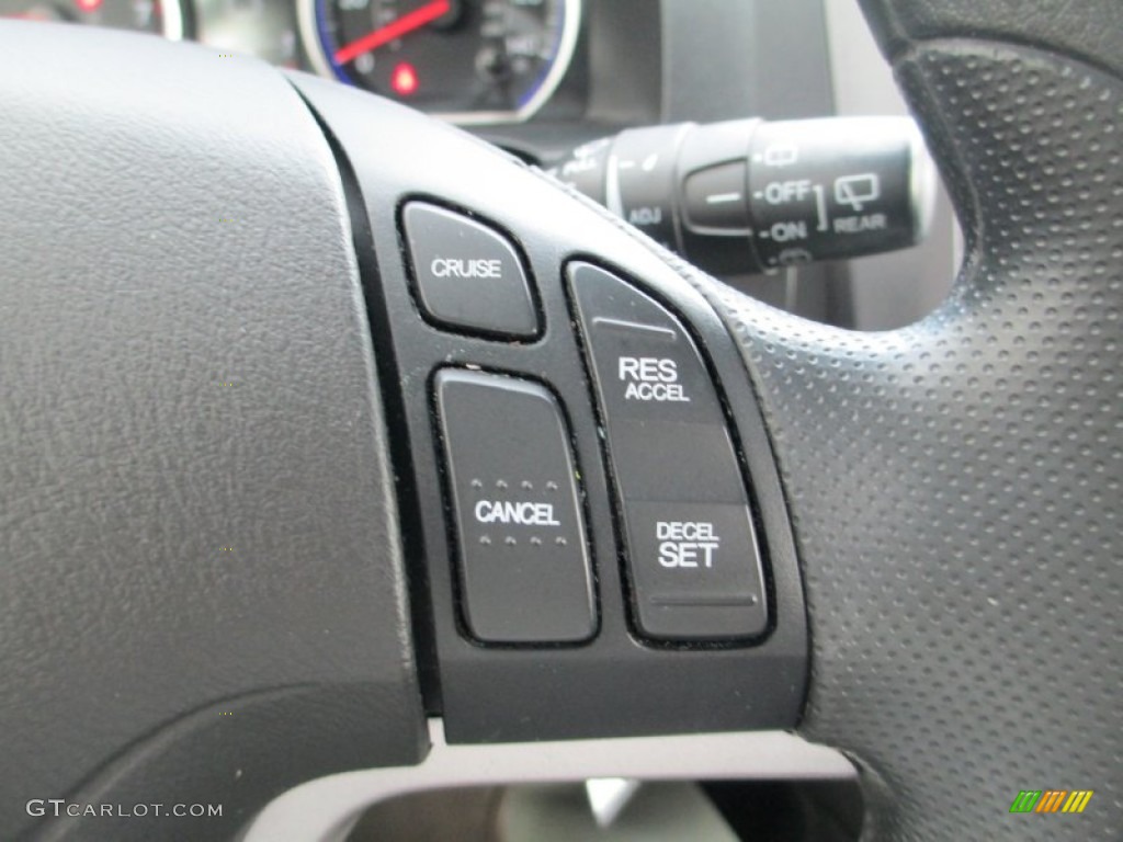 2009 CR-V EX 4WD - Tango Red Pearl / Gray photo #19