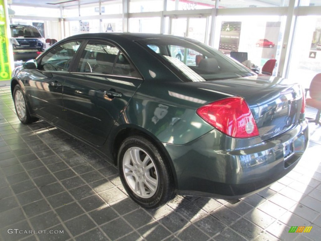 2006 G6 Sedan - Emerald Green Metallic / Ebony photo #5