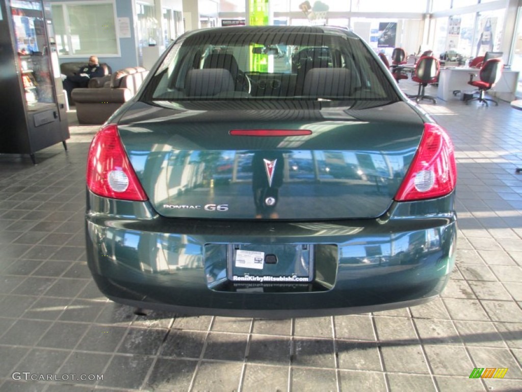 2006 G6 Sedan - Emerald Green Metallic / Ebony photo #6