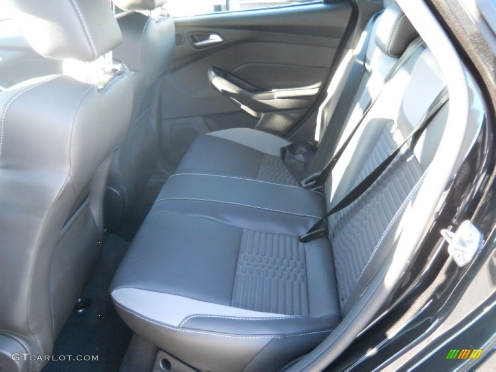 ST Charcoal Black Recaro Sport Seats Interior 2014 Ford Focus ST Hatchback Photo #90180499