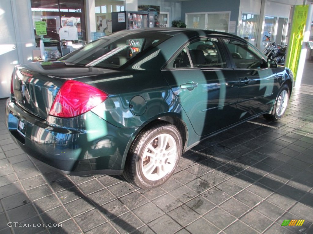 2006 G6 Sedan - Emerald Green Metallic / Ebony photo #7