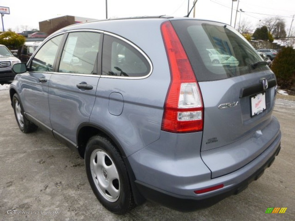 2011 CR-V LX 4WD - Glacier Blue Metallic / Gray photo #3