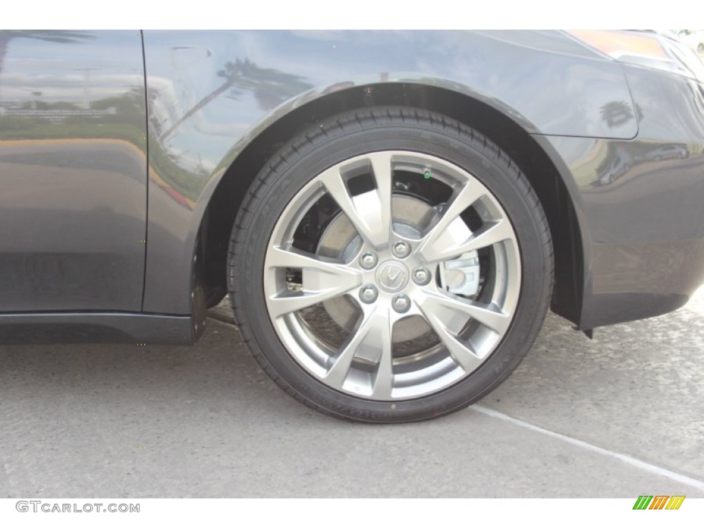 2014 TL Advance SH-AWD - Graphite Luster Metallic / Ebony photo #9