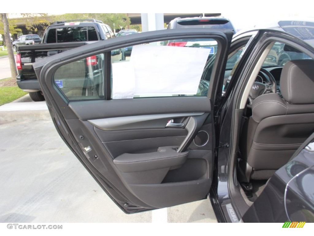 2014 TL Advance SH-AWD - Graphite Luster Metallic / Ebony photo #12