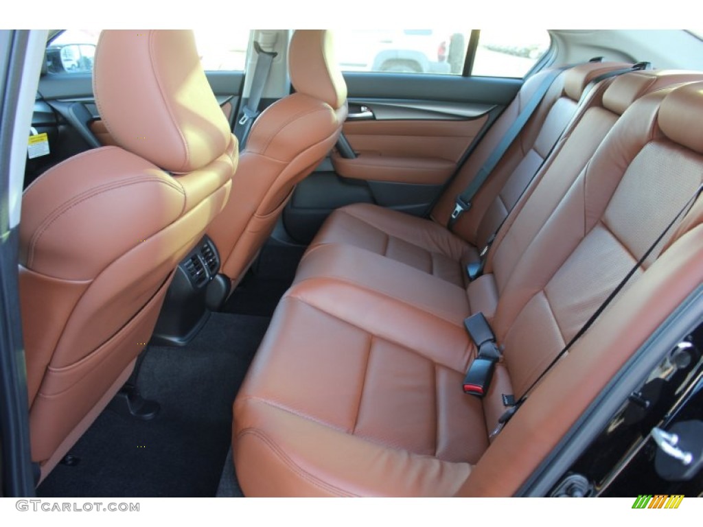 2014 Acura TL Advance SH-AWD Rear Seat Photo #90183343