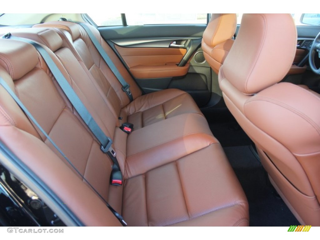 Umber Interior 2014 Acura TL Advance SH-AWD Photo #90183391
