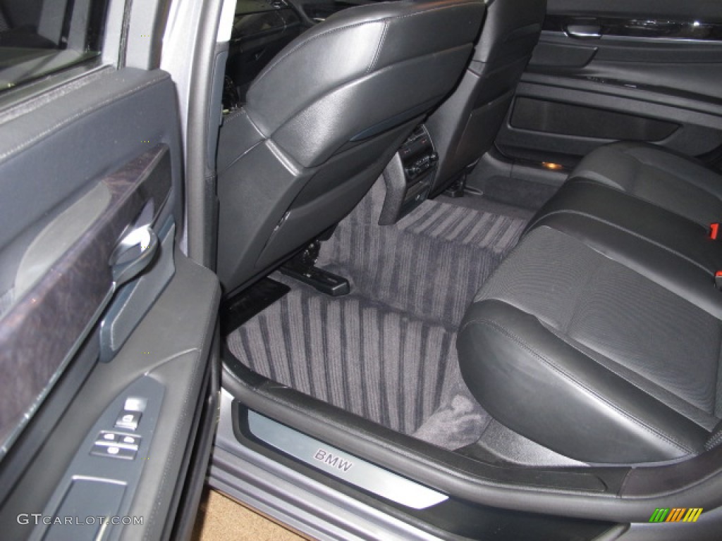 2009 7 Series 750Li Sedan - Space Grey Metallic / Black Nappa Leather photo #17