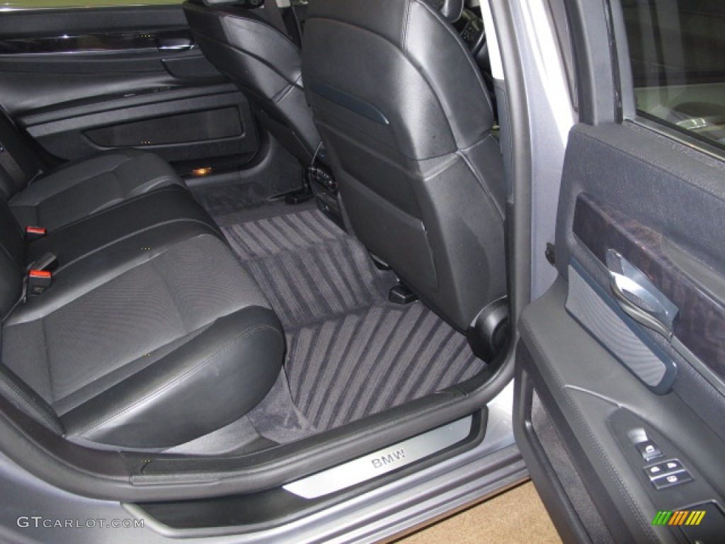 2009 7 Series 750Li Sedan - Space Grey Metallic / Black Nappa Leather photo #19