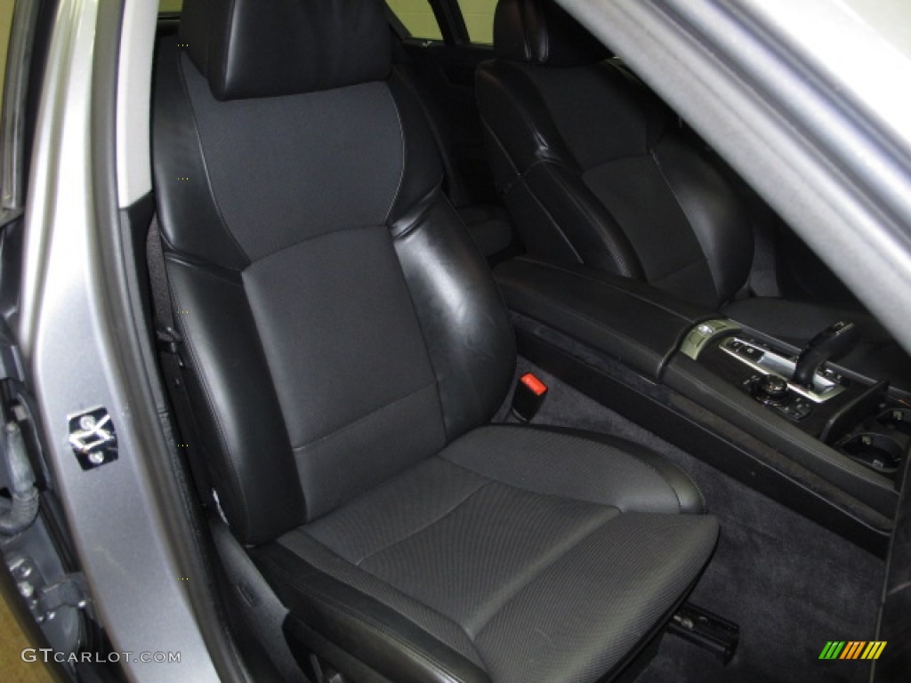 2009 7 Series 750Li Sedan - Space Grey Metallic / Black Nappa Leather photo #22