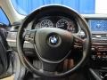 2009 BMW 7 Series Black Nappa Leather Interior Steering Wheel Photo