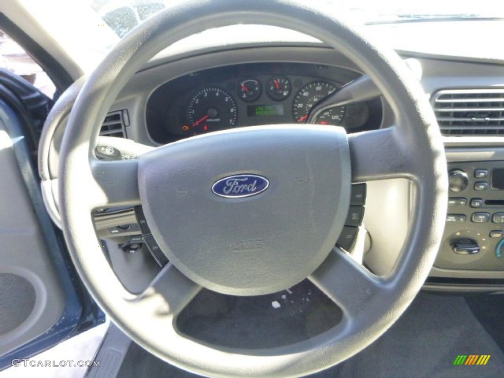 2004 Taurus SE Sedan - True Blue Metallic / Dark Charcoal photo #12