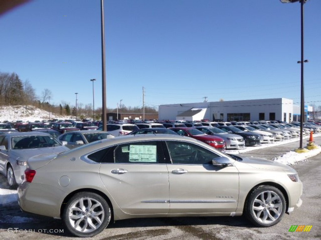 2014 Impala LTZ - Champagne Silver Metallic / Jet Black photo #4